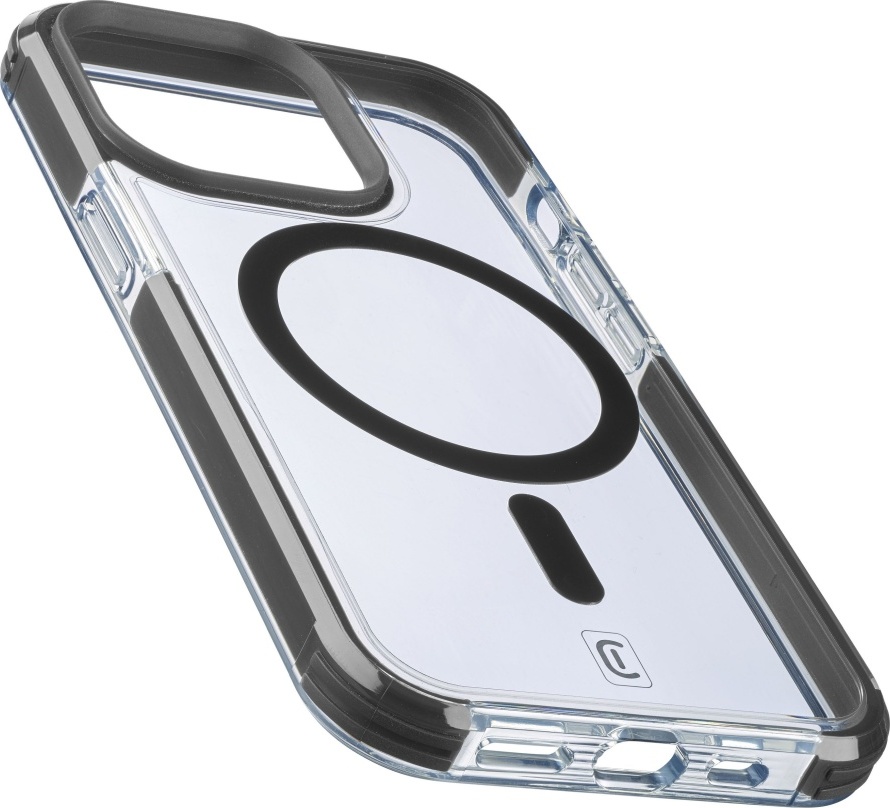 Ochranný kryt Cellularline Tetra Force Strong Guard Mag s podporou Magsafe pro Apple iPhone 14 Plus, transparentní