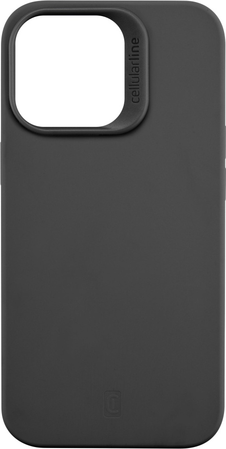 Ochranný silikonový kryt Cellularline Sensation pro Apple iPhone 14 PRO MAX, černý