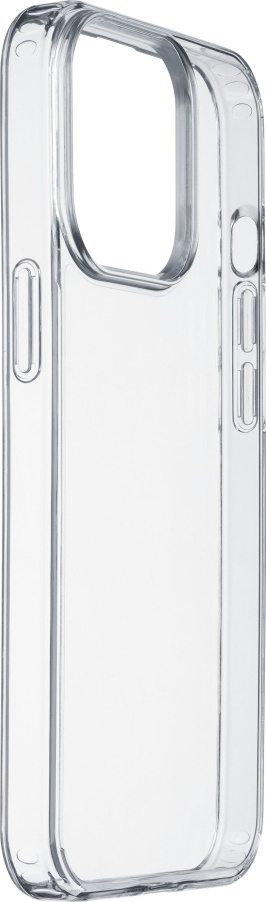 Zadní kryt s ochranným rámečkem Cellularline Clear Duo pro Apple iPhone 14 Pro Max, transparentní