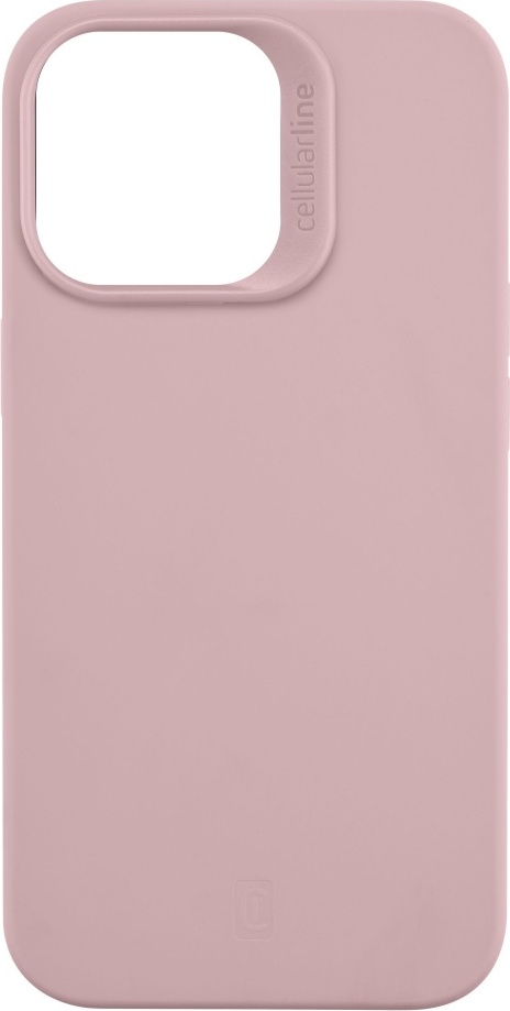 Ochranný silikonový kryt Cellularline Sensation pro Apple iPhone 14 Pro Max, růžový