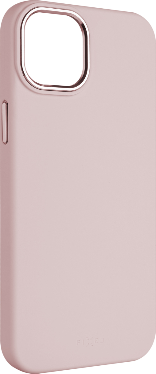 Levně Zadní kryt FIXED MagFlow s podporou MagSafe pro Apple iPhone 15, růžový