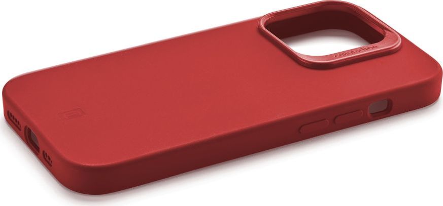 Ochranný silikonový kryt Cellularline Sensation Plus pro Apple iPhone 15, červený