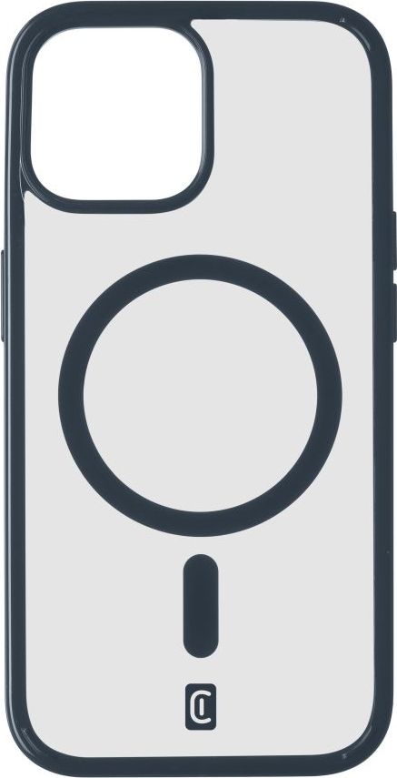 Zadní kryt Cellularline Pop Mag s podporou Magsafe pro Apple iPhone 15 Plus, čirý / modrý