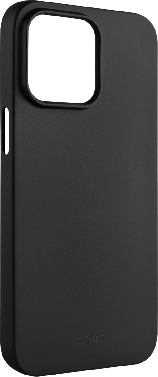 Zadní pogumovaný kryt FIXED Story pro Apple iPhone 15 Pro, černý