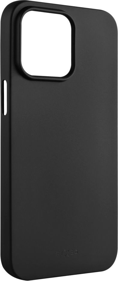 Zadní pogumovaný kryt FIXED Story pro Apple iPhone 15 Pro, černý