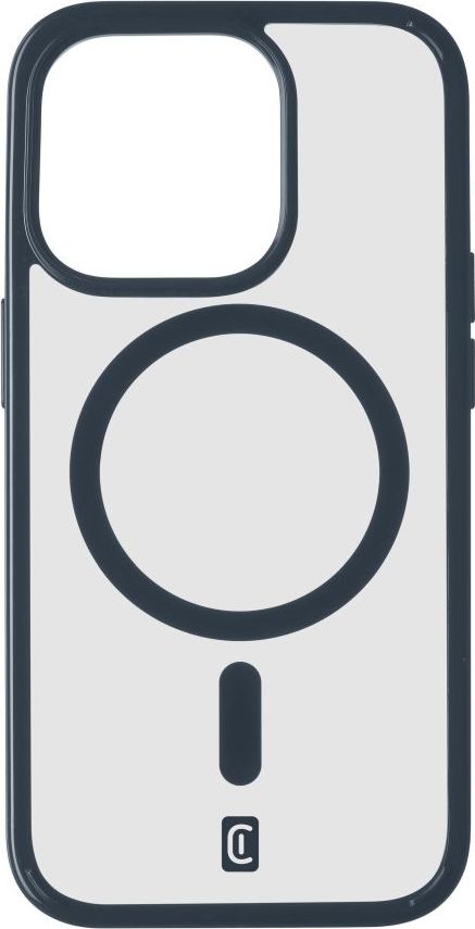 Zadní kryt Cellularline Pop Mag s podporou Magsafe pro Apple iPhone 15 Pro, čirý / modrý