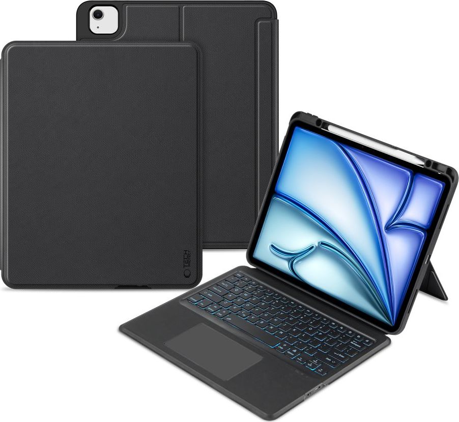 TECH-PROTECT SCMAG Pen pouzdro + klávesnice pro iPad Air 13” 1 / 2 (2024-2025) černý