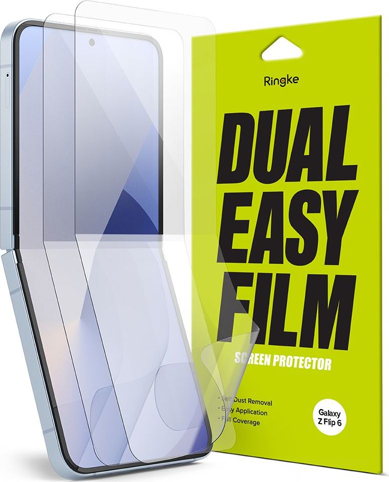 Ochranná fólie RINGKE DUAL EASY 2-PACK Galaxy Z Flip 6, čirá