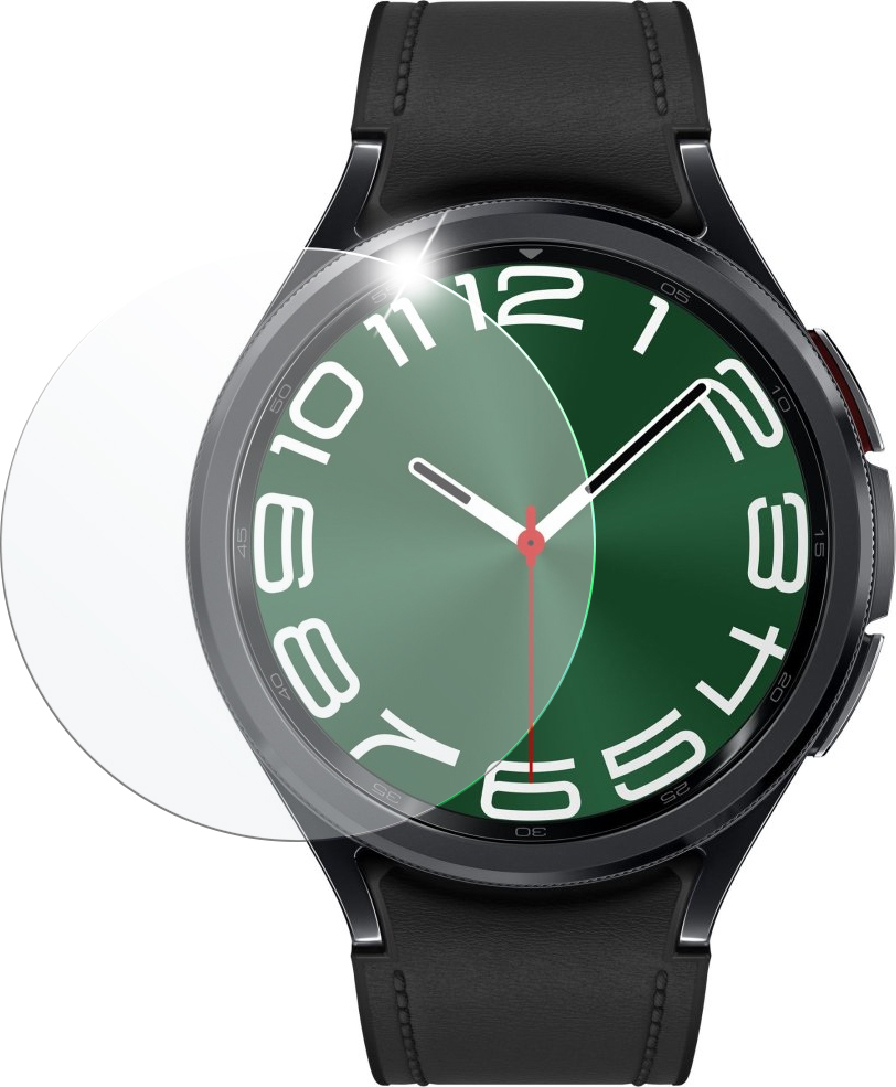 Levně Ochranné tvrzené sklo FIXED pro smartwatch Samsung Galaxy Watch 6 Classic (47mm), 2 ks v balení, čiré