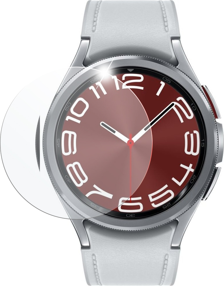 Levně Ochranné tvrzené sklo FIXED pro smartwatch Samsung Galaxy Watch 6 Classic (43mm), 2 ks v balení, čiré