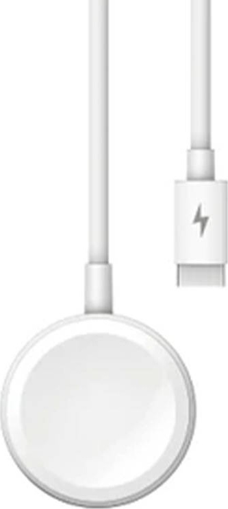 Indukční nabíječka s USB-A 2 v 1 pro Apple Watch s Lightning konektorem Joyroom S-IW002S 1,5 m (bílá)
