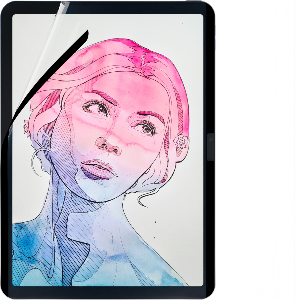 Levně Magnetická ochranná folie FIXED PaperFilm Screen Protector pro Apple iPad Pro 11" (2024)/M5 (2025)