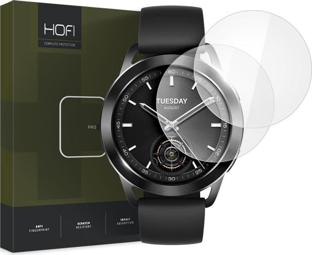Tvrzené sklo HOFI GLASS PRO+ 2-PACK XIAOMI WATCH S3 CLEAR