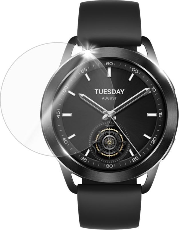Ochranné tvrzené sklo FIXED pro smartwatch Xiaomi Watch S3, 2 ks v balení, čiré
