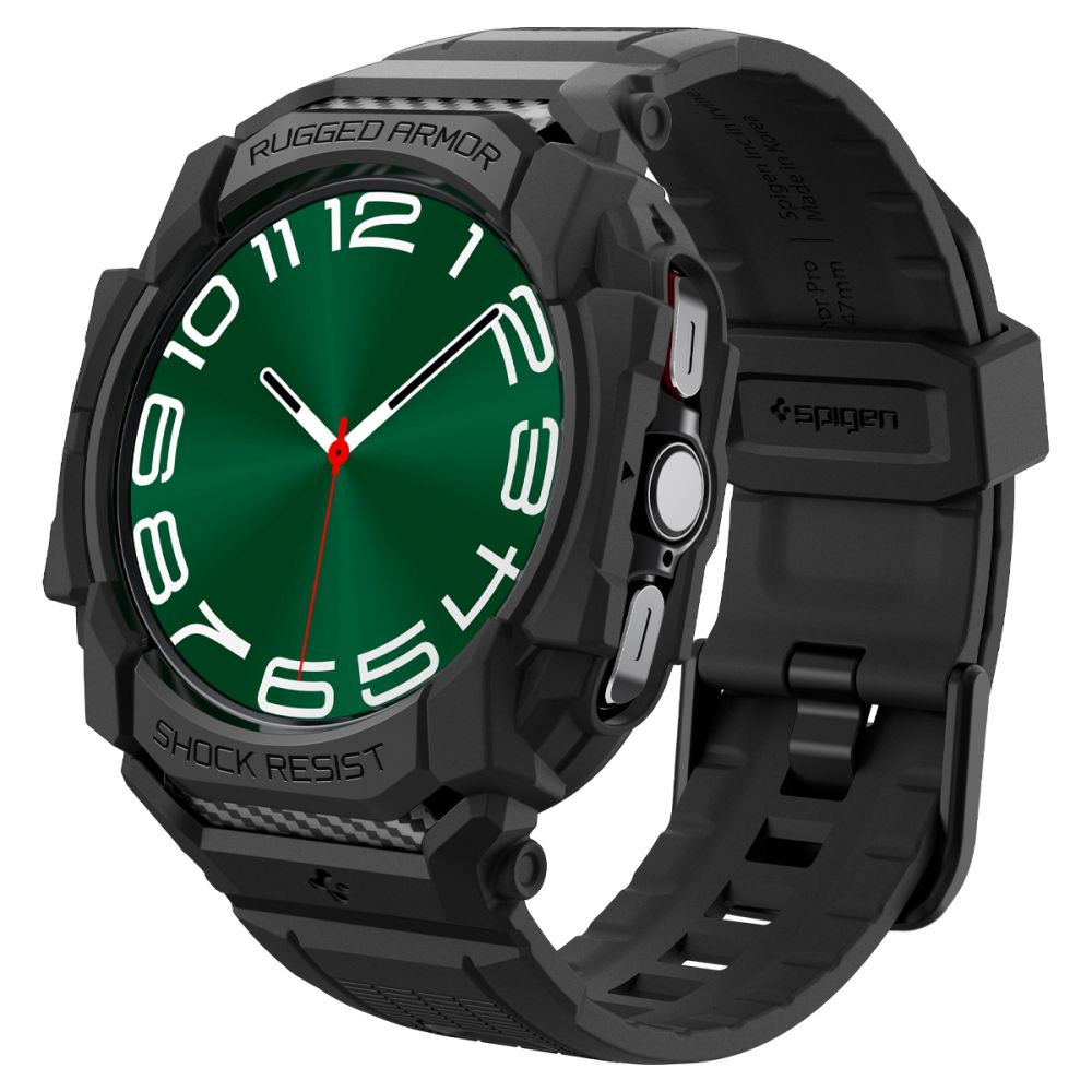 SPIGEN RUGGED ARMOR ”PRO” SAMSUNG GALAXY WATCH ULTRA 2024 / 2025 (47 MM) MATTE BLACK