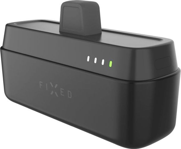 Powerbanka FIXED Zen 5 Plug-in s výstupem PD 20W, 5 000 mAh, černá