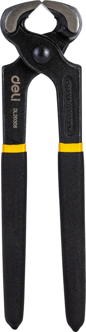 Tesařské kleště 8" Deli Tools EDL20308 (černé)
