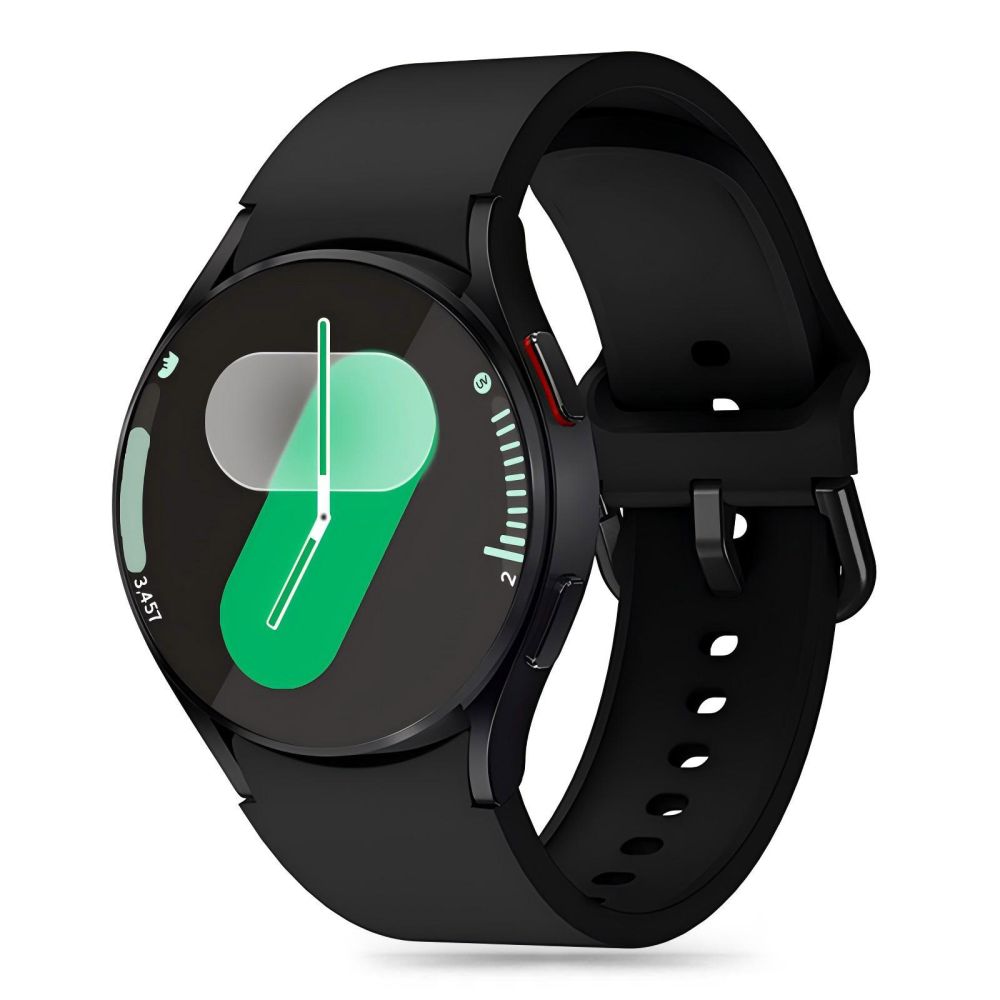 TECH-PROTECT řemínek SILICONE SAMSUNG GALAXY WATCH 4 / 5 / 5 PRO / 6 / 7 / FE BLACK
