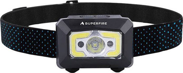 Čelovka s bezkontaktním spínačem Superfire X30, 340lm, USB