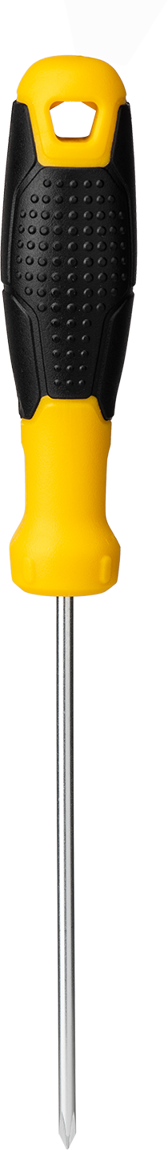 Plochý šroubovák 3x100 mm Deli Tools EDL6331001 (žlutý)