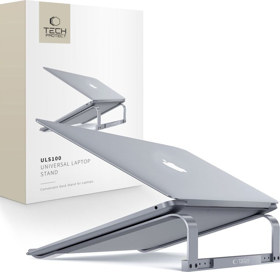 TECH-PROTECT ULS100 UNIVERSAL LAPTOP STAND GREY