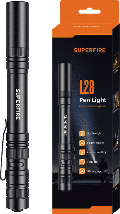 Svítilna Superfire L28, 121 lm