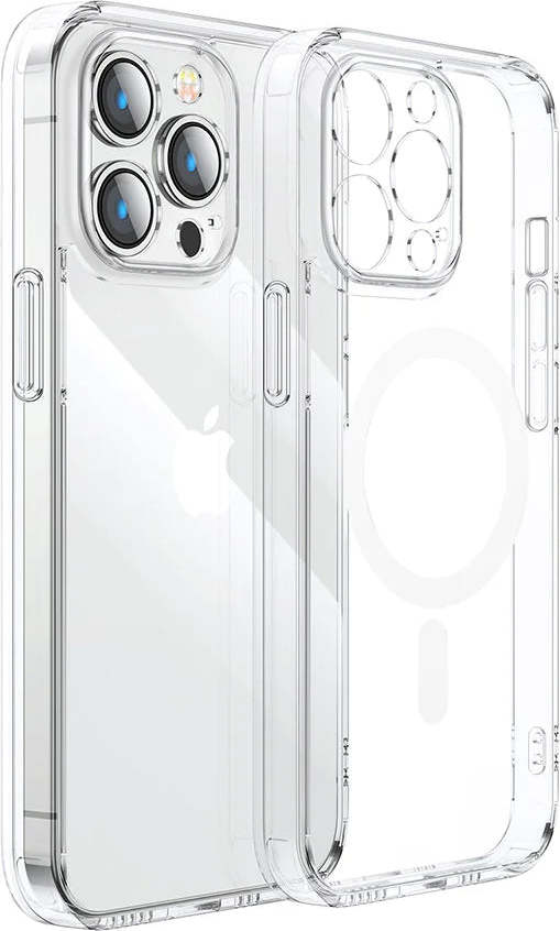 Magnetický ochranný kryt s MagSafe Joyroom pro iPhone 15 Pro (průhledný)