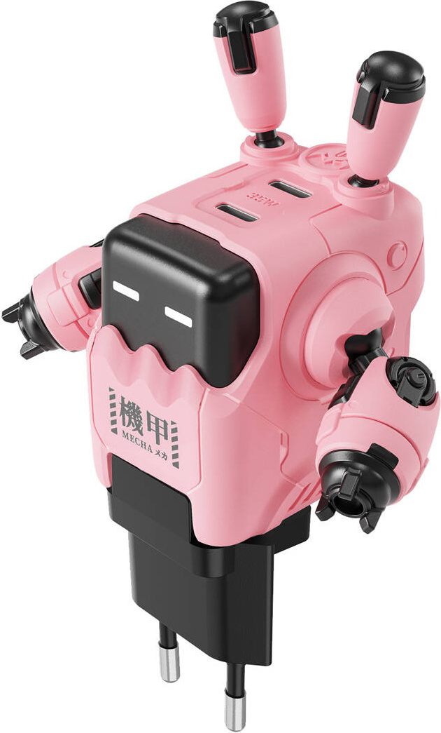 Nabíječka GravaStar Delta35 35W GaN (růžová)