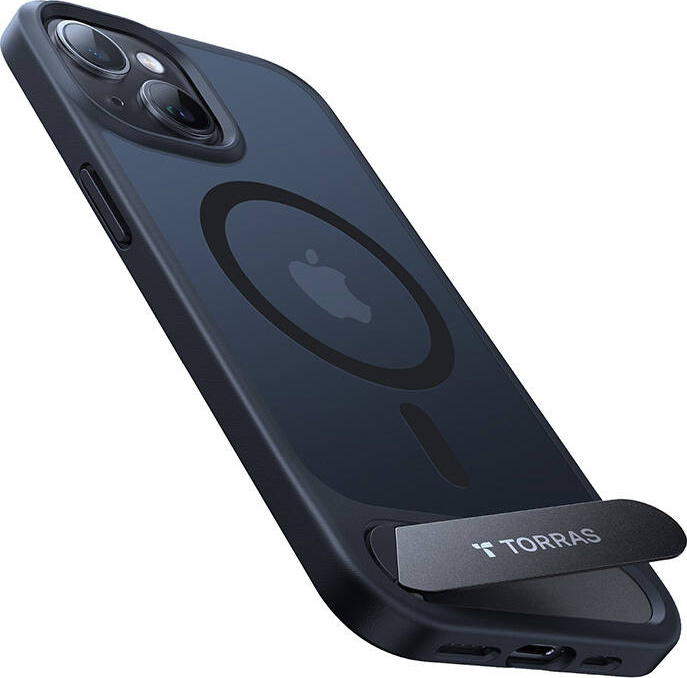Torras UPRO Pstand Case pro iPhone 15 Pro Max (černý)