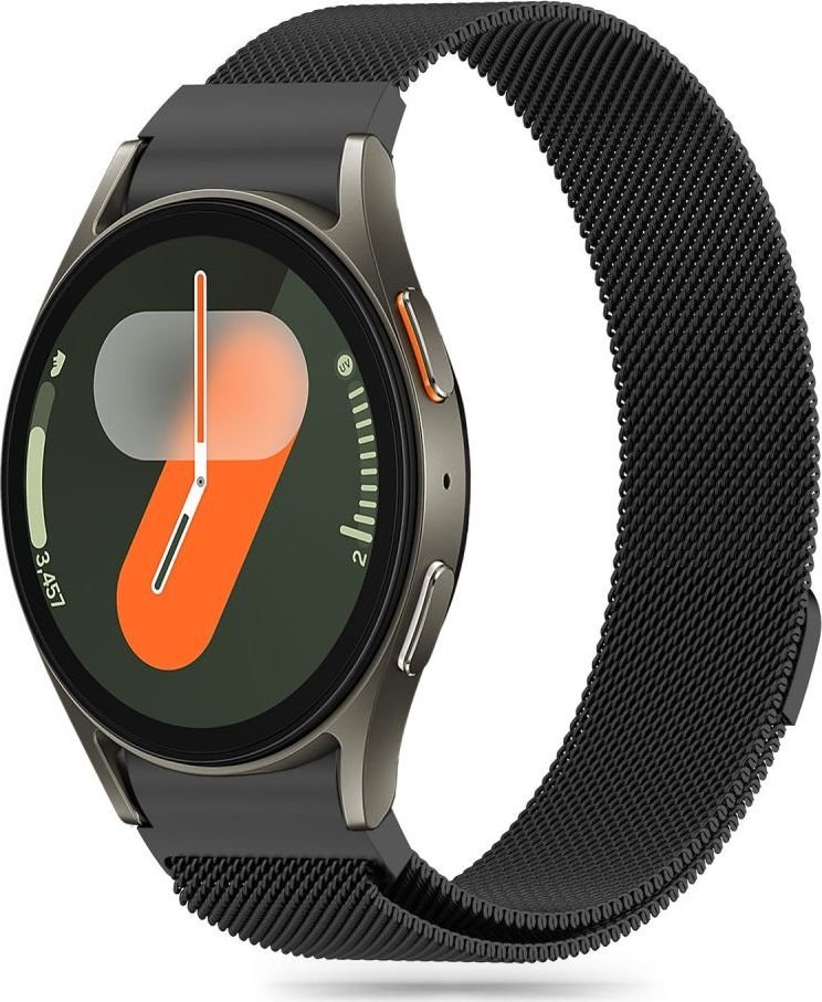 TECH-PROTECT ŘEMÍNEK MILANESEBAND SAMSUNG GALAXY WATCH 4 / 5 / 5 PRO / 6 / 7 / FE BLACK
