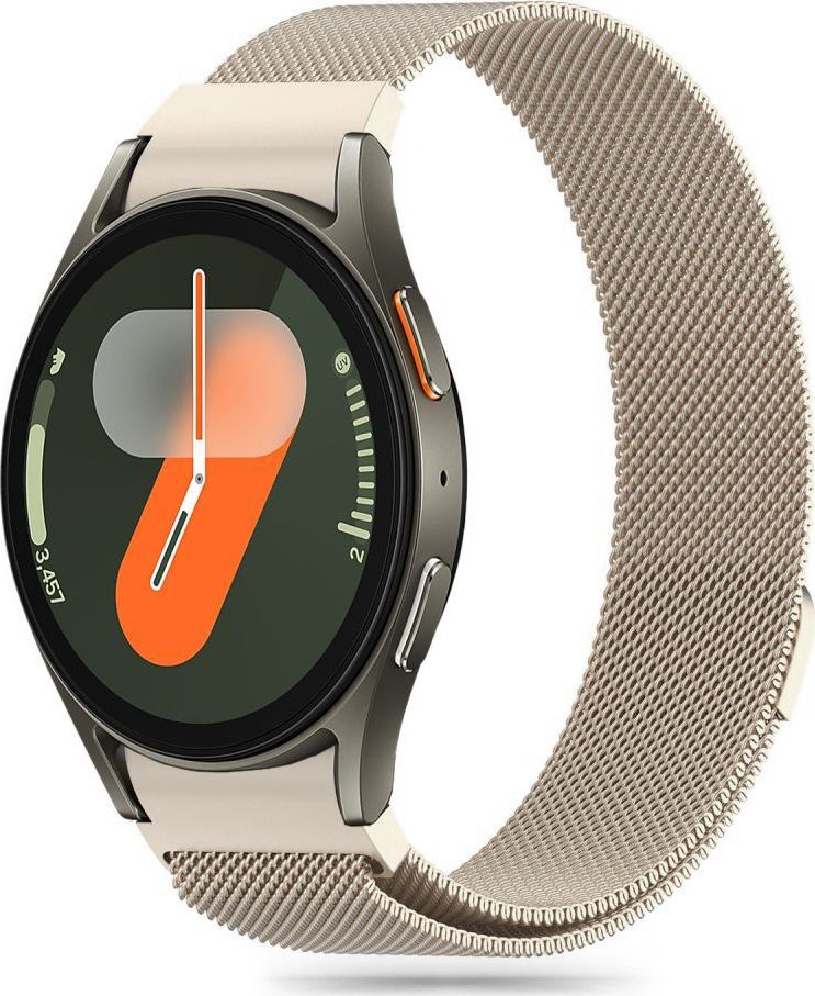 TECH-PROTECT ŘEMÍNEK MILANESEBAND SAMSUNG GALAXY WATCH 4 / 5 / 5 PRO / 6 / 7 / FE STARLIGHT