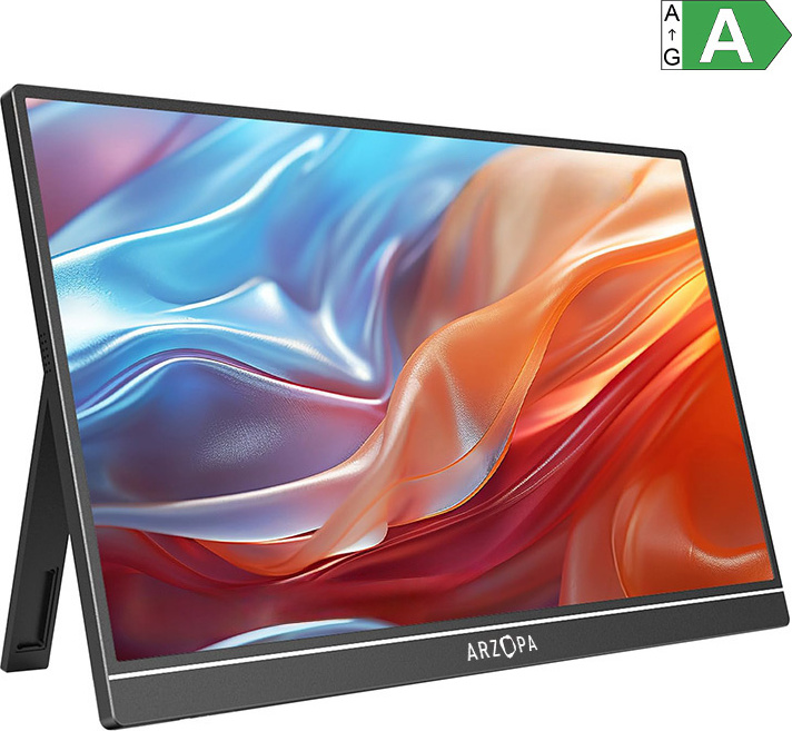 Přenosný monitor Arzopa A1 15,6" (pro notebooky, PC, XBOX, PS4, PS5, Nintendo Switch a další)