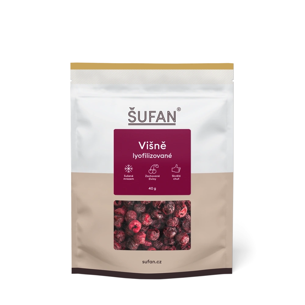 Višně lyofilizované - Šufan - 40g