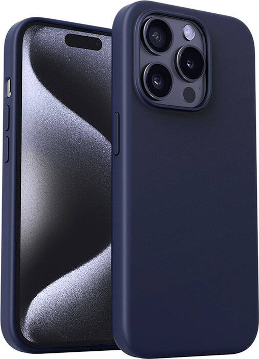 Aukey PC-GJ10D pouzdro pro iPhone 15 Pro Max (tmavě modré)
