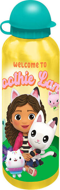 Bidon 500 ml Gabby's Dollhouse KiDS Licence (złoty)