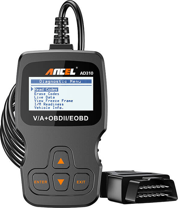 Diagnostický skener OBD2 Ancel AD310/AC103
