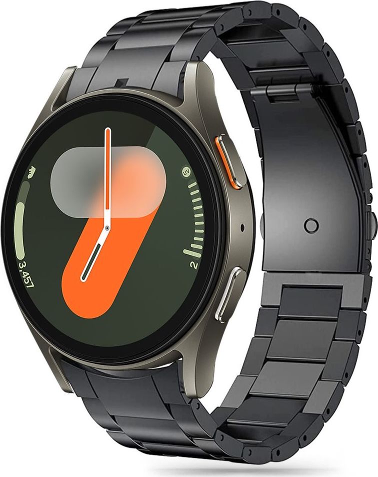 TECH-PROTECT řemínek STAINLESS SAMSUNG GALAXY WATCH 4 / 5 / 5 PRO / 6 / 7 / FE BLACK