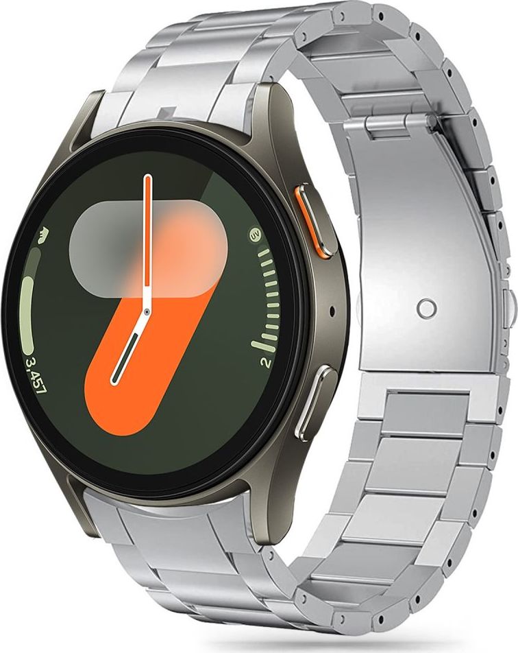 TECH-PROTECT řemínek STAINLESS SAMSUNG GALAXY WATCH 4 / 5 / 5 PRO / 6 / 7 / FE SILVER