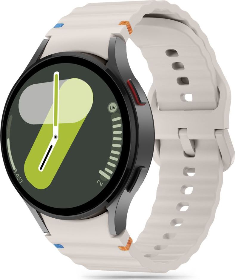 TECH-PROTECT řemínek SILICONE SPORT SAMSUNG GALAXY WATCH 4 / 5 / 5 PRO / 6 / 7 / FE STARLIGHT