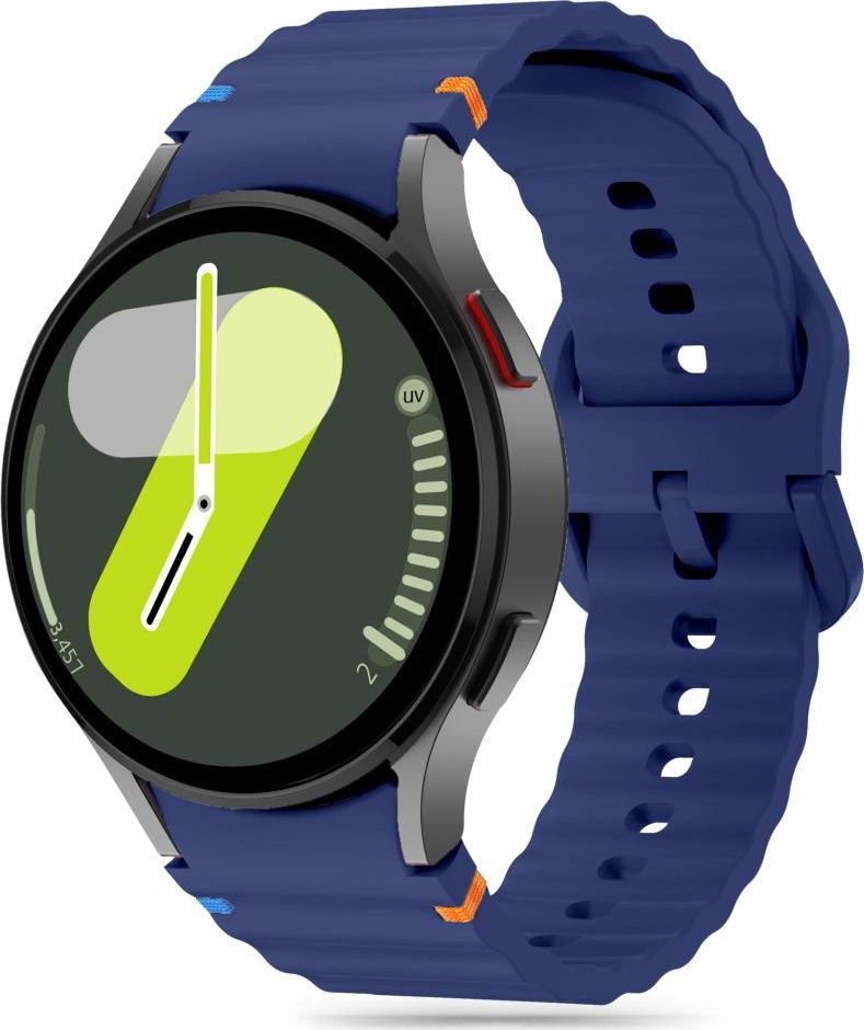 TECH-PROTECT řemínek SILICONE SPORT SAMSUNG GALAXY WATCH 4 / 5 / 5 PRO / 6 / 7 / FE NAVY BLUE