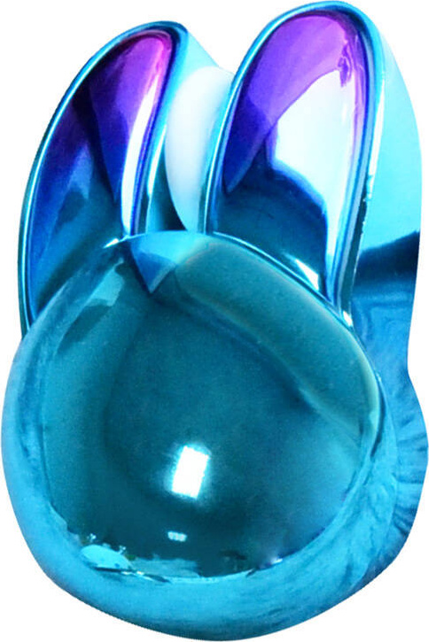 MOFII Wireless+Bluetooth myš Rabbit M6DM chromovaná (modrá)