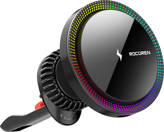 Rocoren RCZJ-XK01 bezdrátová nabíječka do auta, 15W (černá)