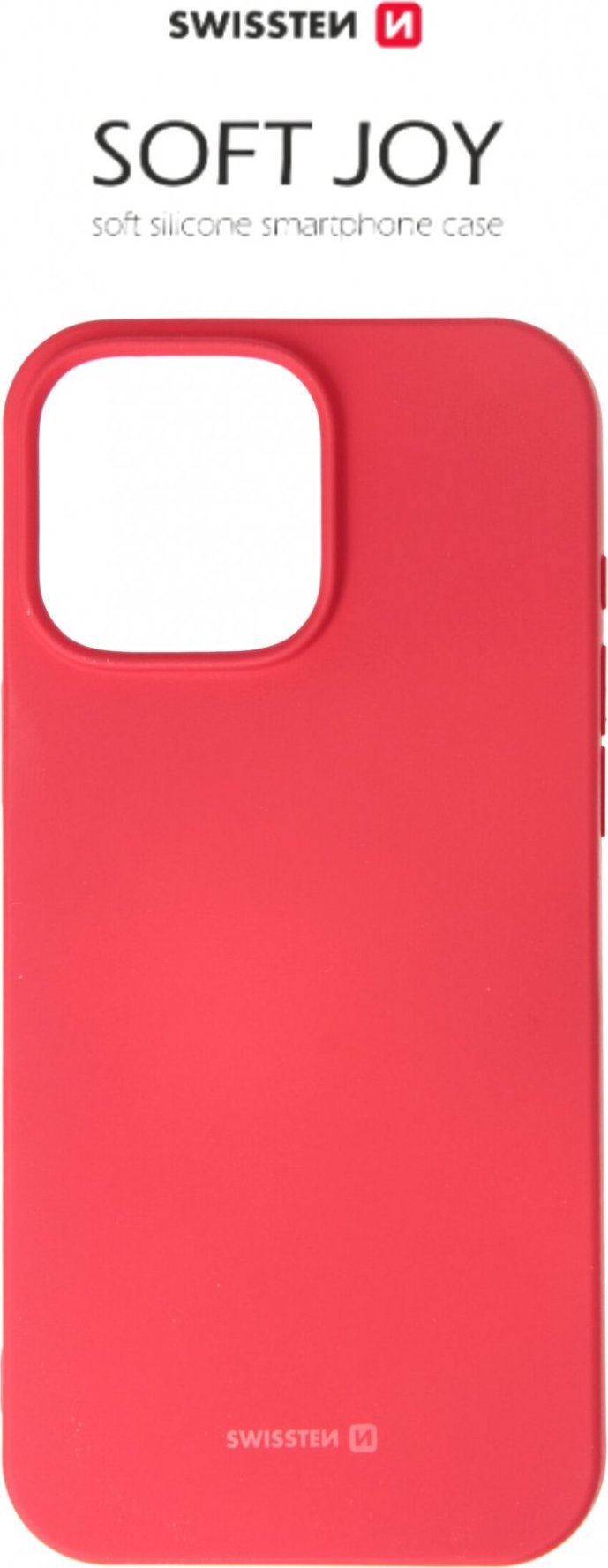 POUZDRO SWISSTEN SOFT JOY PRO APPLE IPHONE 16 PRO MAX ČERVENÉ