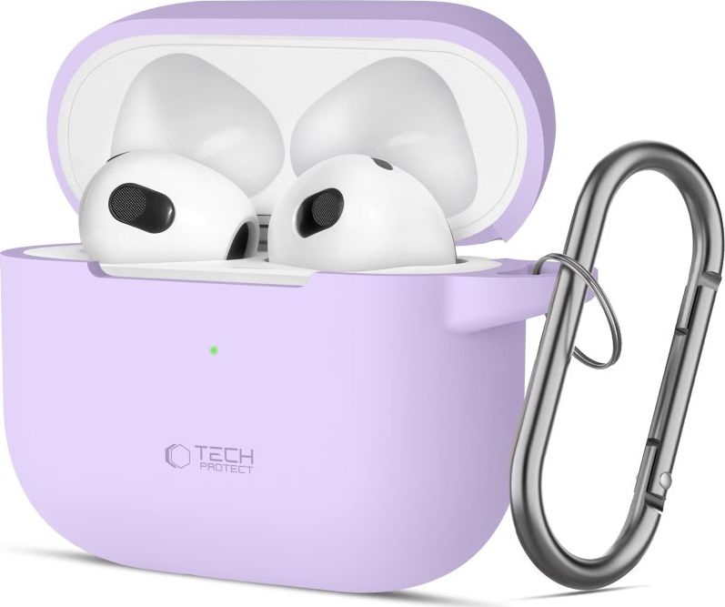 TECH-PROTECT SILICONE HOOK APPLE AIRPODS 3 LAVENDER