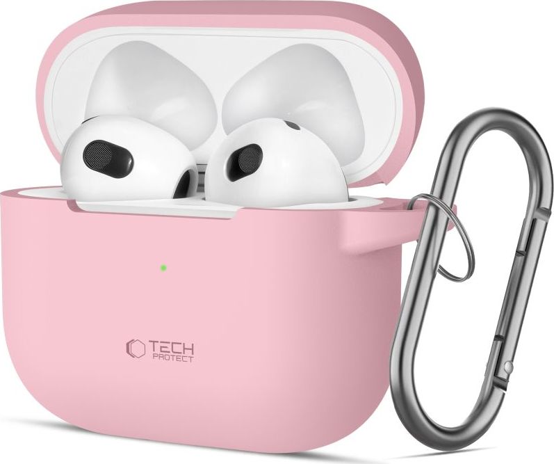 TECH-PROTECT SILICONE HOOK APPLE AIRPODS 3 DUSTY PINK