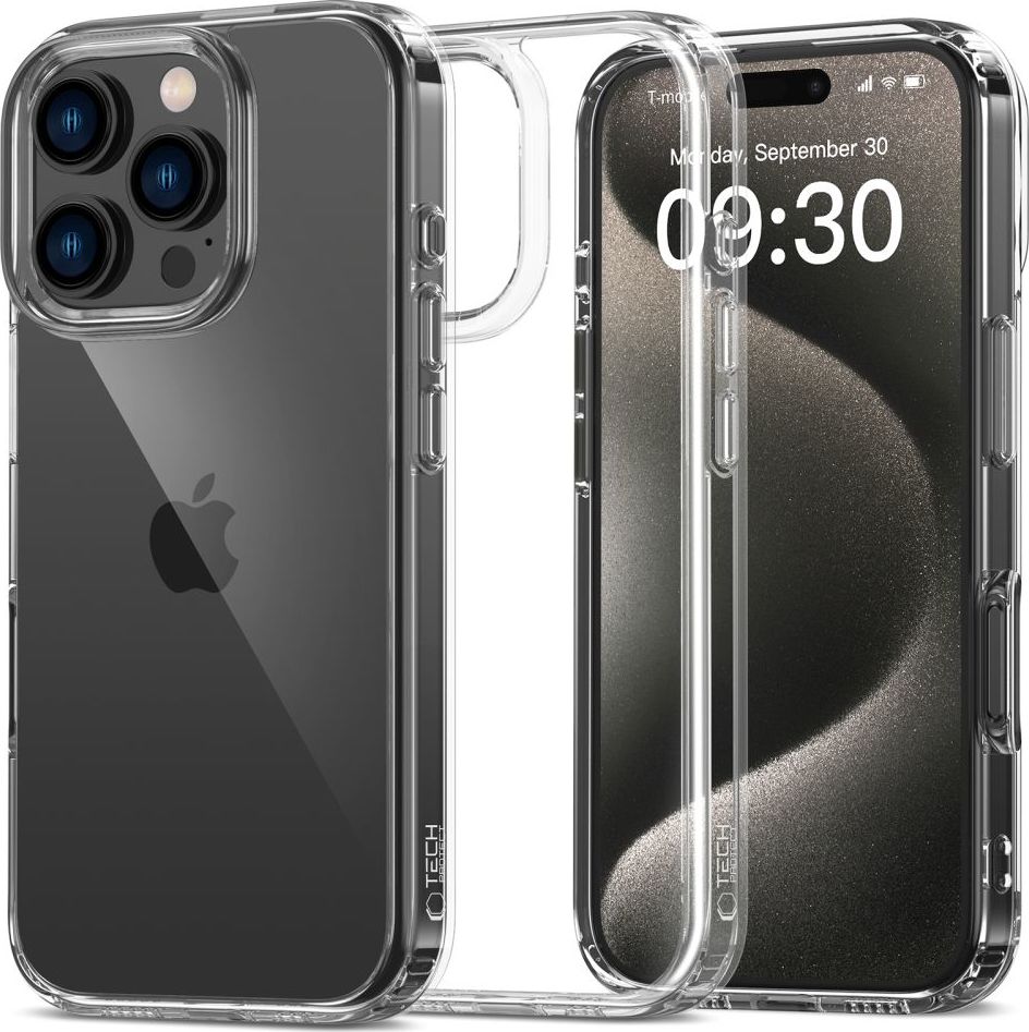 TECH-PROTECT FLEXAIR HYBRID IPHONE 16 PRO CLEAR