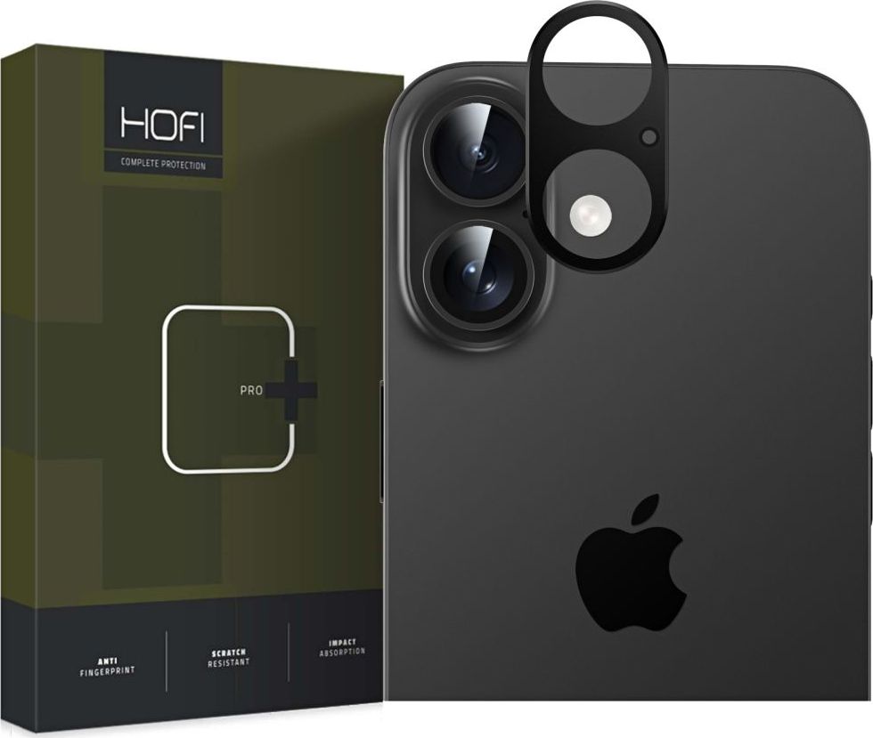 Ochrana čočky fotoaparátu HOFI ALUCAM PRO+ IPHONE 16 / 16 PLUS BLACK