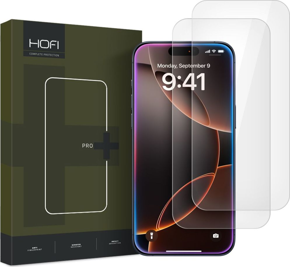 Tvrzené sklo HOFI GLASS PRO+ 2-PACK IPHONE 16 PRO MAX CLEAR