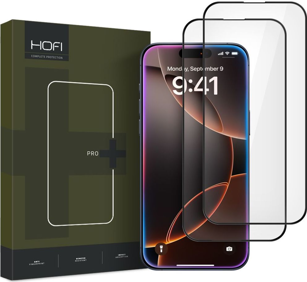 Tvrzené sklo HOFI GLASS PRO+ 2-PACK IPHONE 16 PRO MAX BLACK