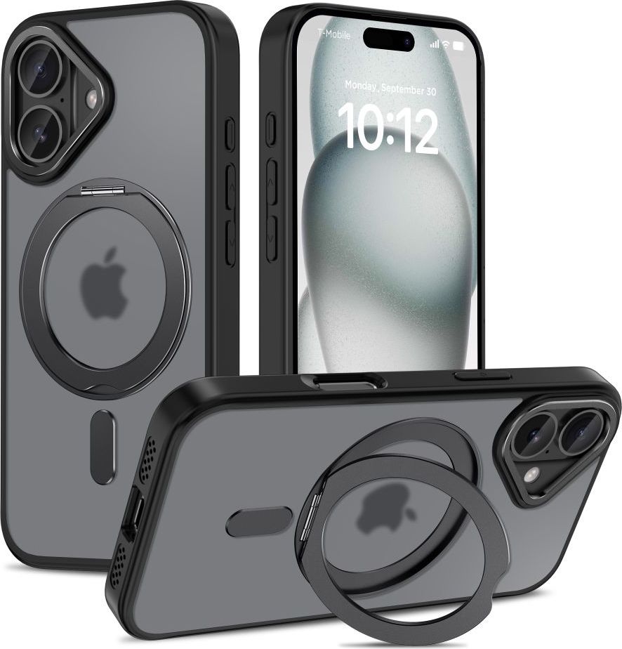 TECH-PROTECT MAGRING MAGSAFE IPHONE 16 MATTE BLACK